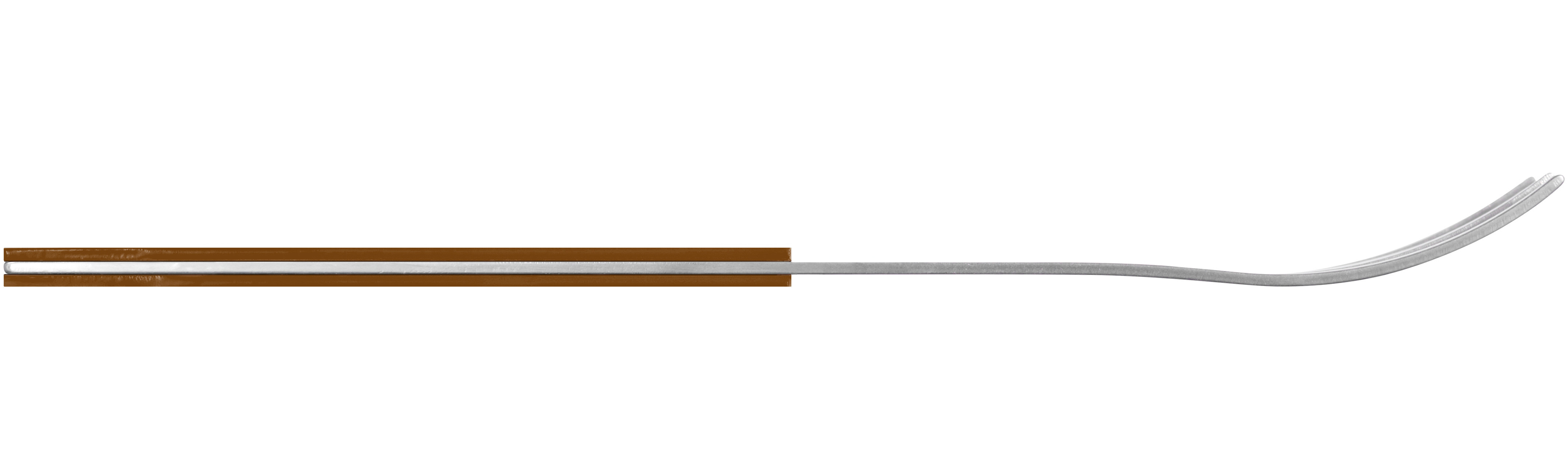 Ss forksmall square brown side