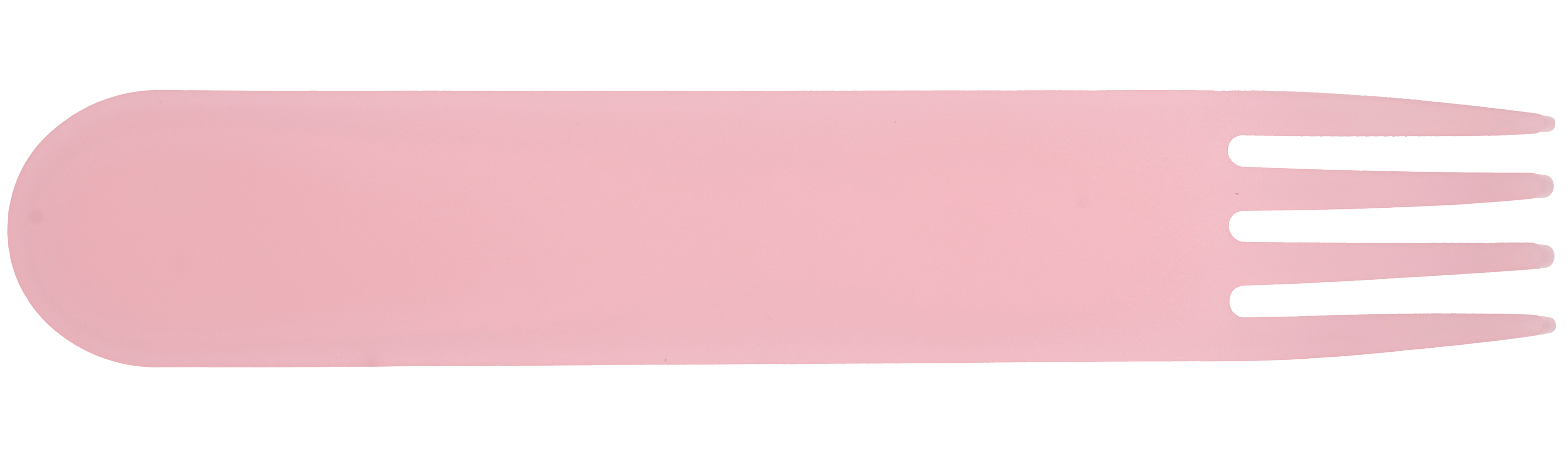 Acrylic fork lightpink no sleeve
