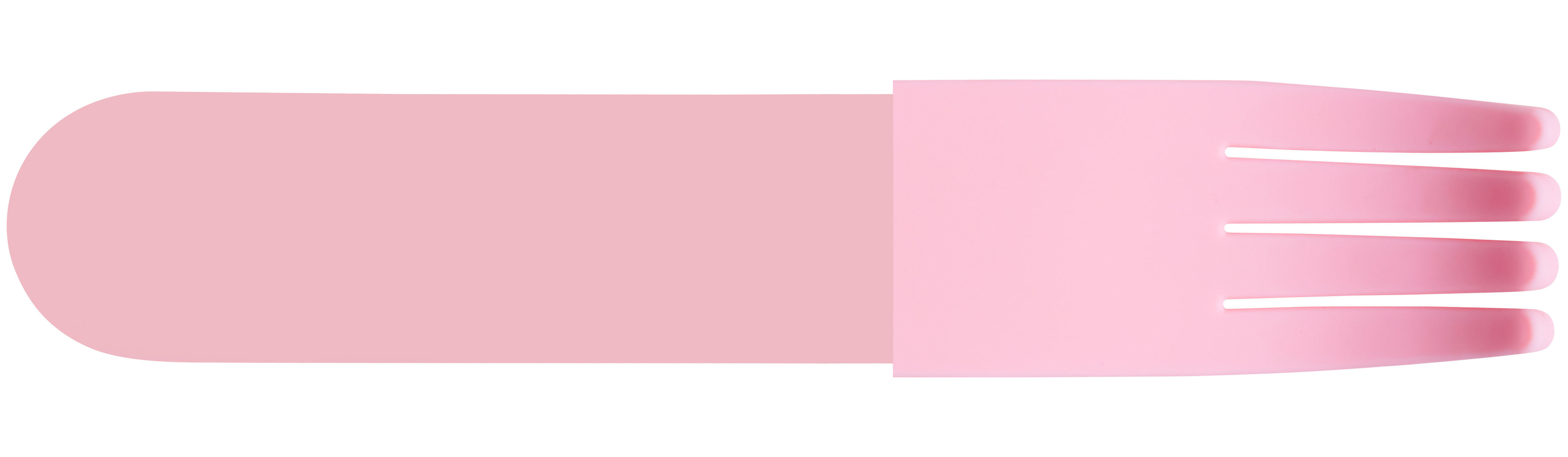 Acrylic fork lightpink lightpink top