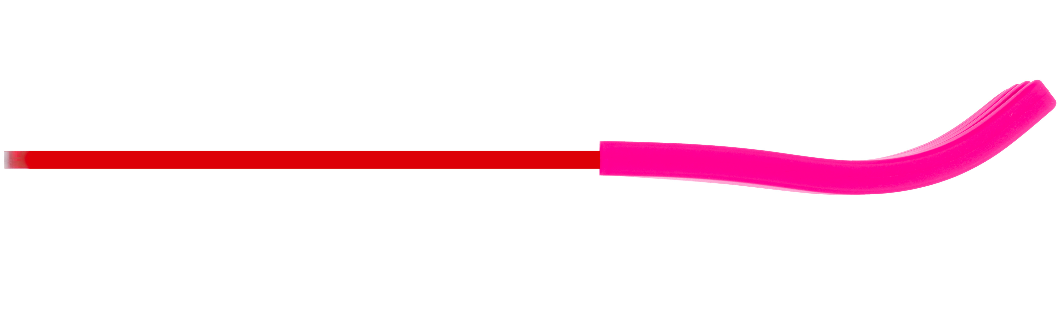 Acrylic fork red hotpink side