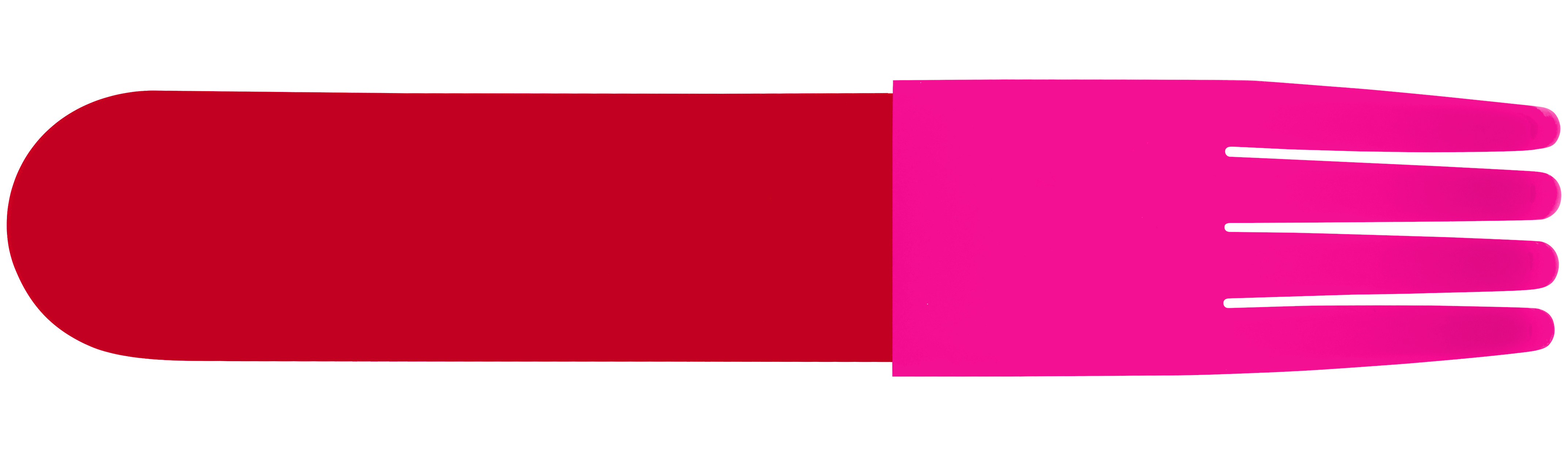 EDIT acrylic fork red hotpink top