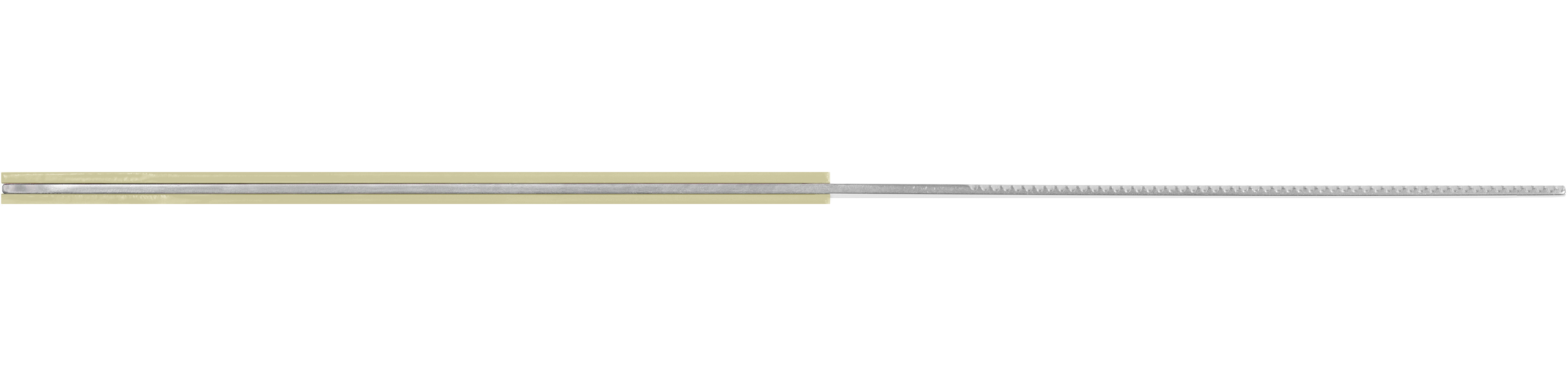 Ss knife square beige side
